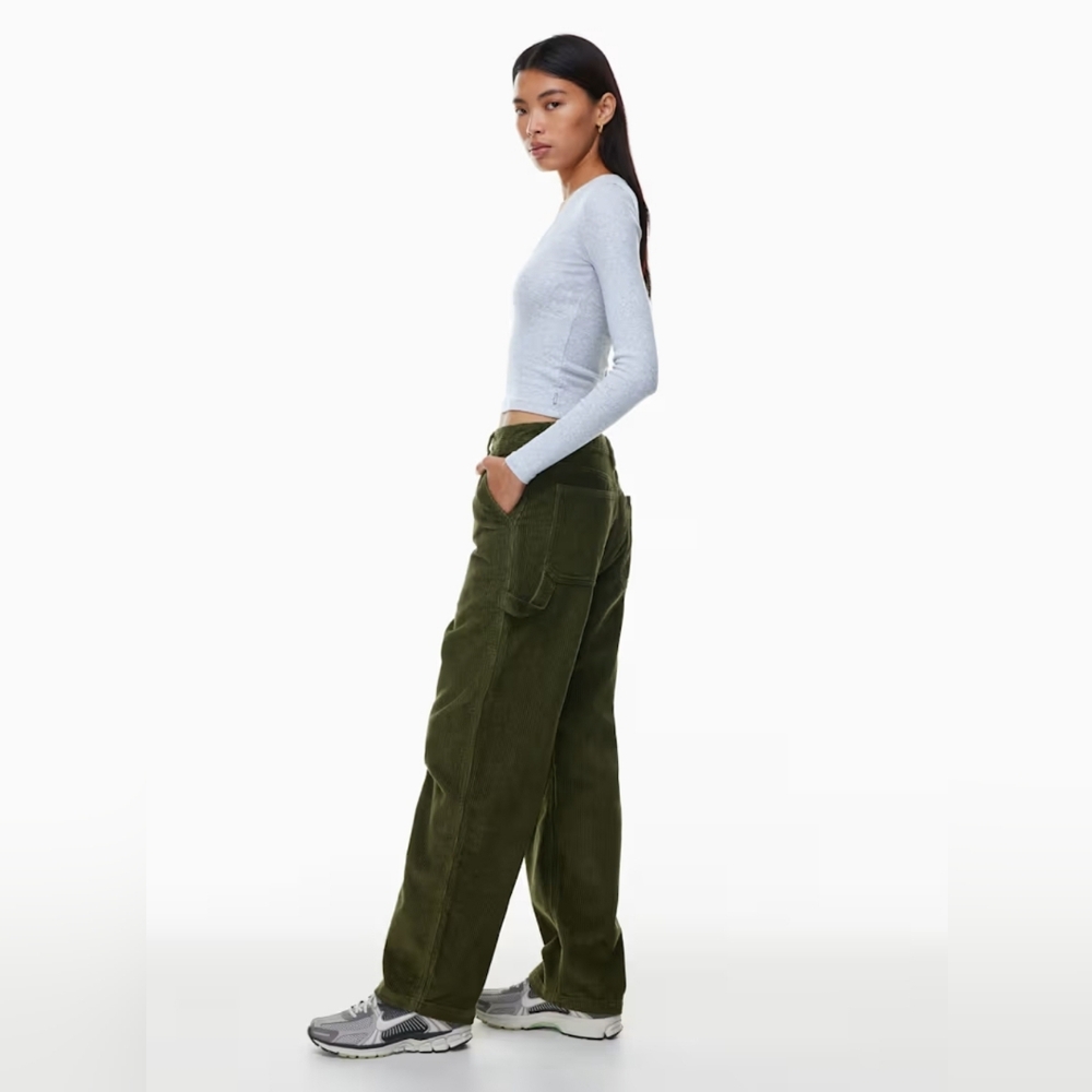 aritzia greenwich corduroy pant TNA